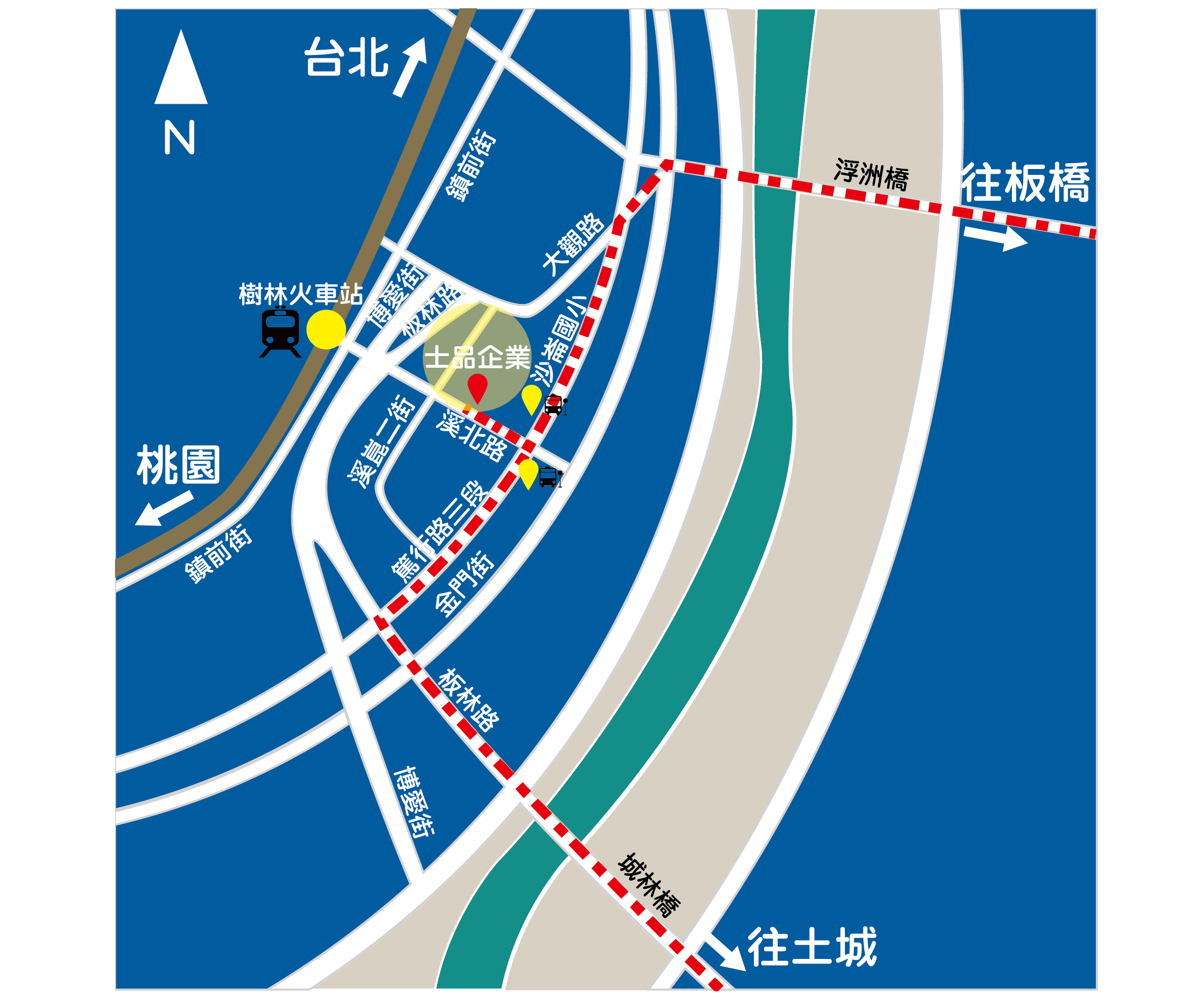 澄和股份有限公司 地理位置圖